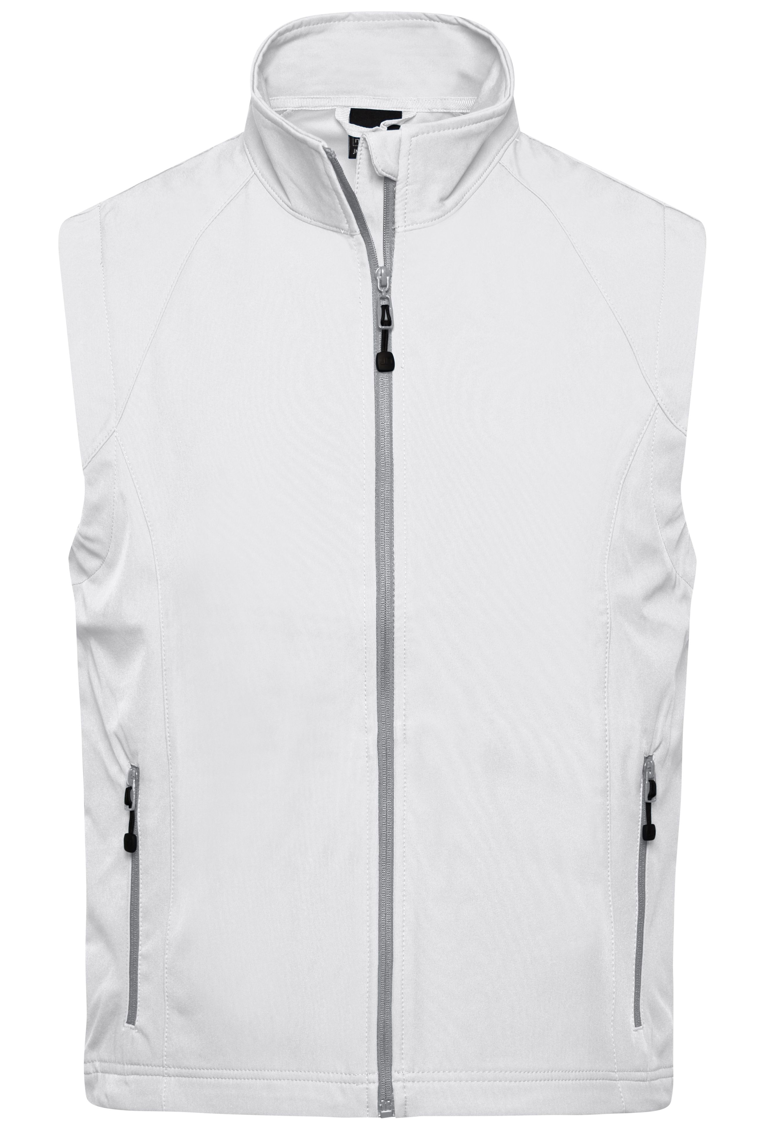 Men Men's Softshell Vest OffwhiteWorkweartextilien