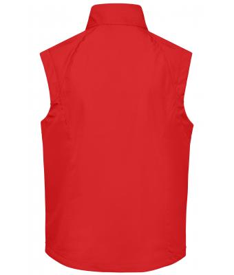 Herren Men's Softshell Vest Red 7283