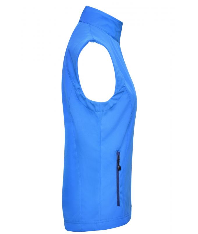 Damen Ladies' Softshell Vest Azur 7284