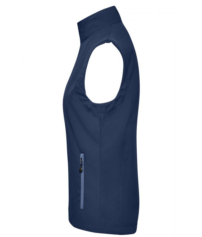 Damen Ladies' Softshell Vest Navy 7284