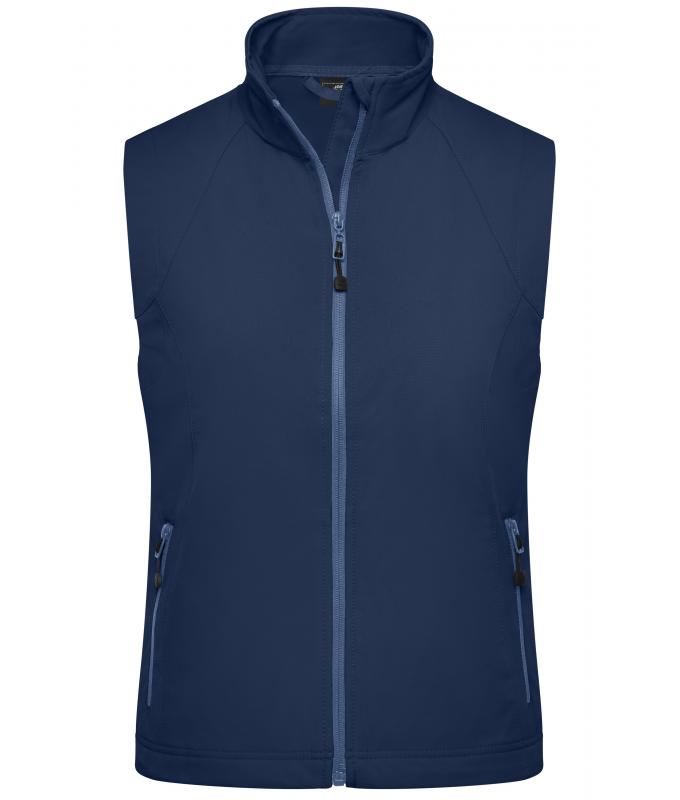 Damen Ladies' Softshell Vest Navy 7284