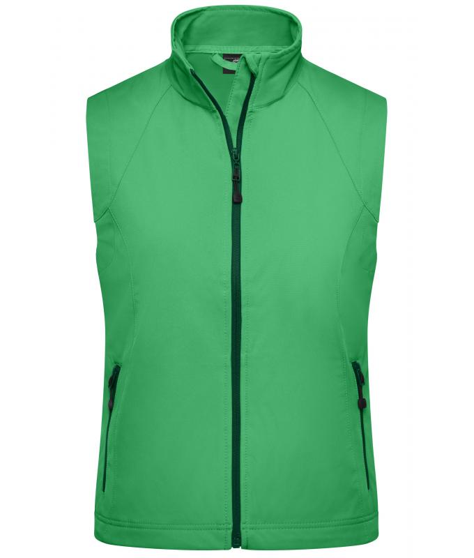 Ladies Ladies' Softshell Vest Green 7284