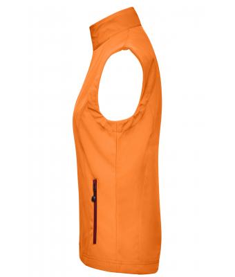 Damen Ladies' Softshell Vest Orange 7284