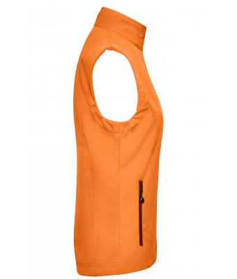 Damen Ladies' Softshell Vest Orange 7284