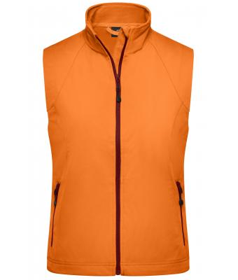 Damen Ladies' Softshell Vest Orange 7284