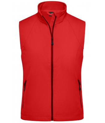 Ladies Ladies' Softshell Vest Red 7284