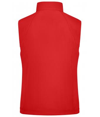 Damen Ladies' Softshell Vest Red 7284
