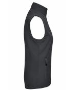 Damen Ladies' Softshell Vest Black 7284