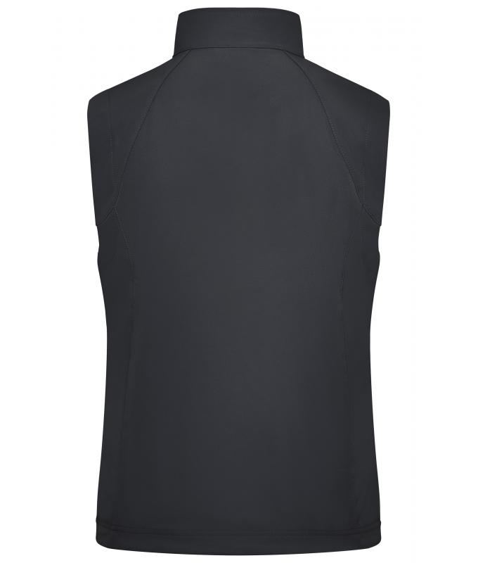 Damen Ladies' Softshell Vest Black 7284