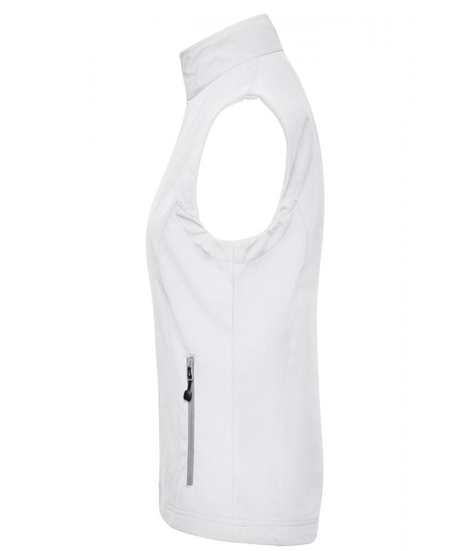 Damen Ladies' Softshell Vest Off-white 7284