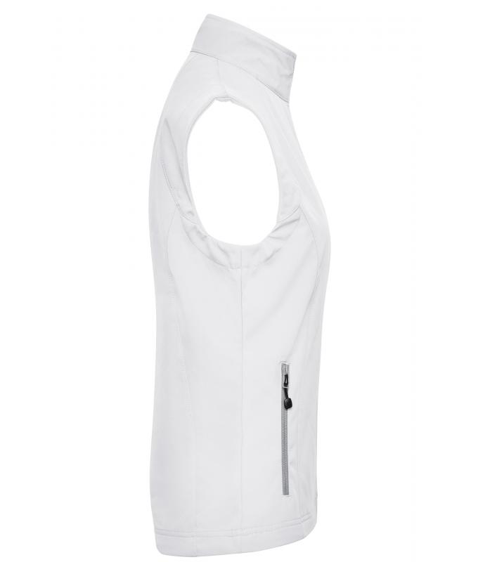 Damen Ladies' Softshell Vest Off-white 7284