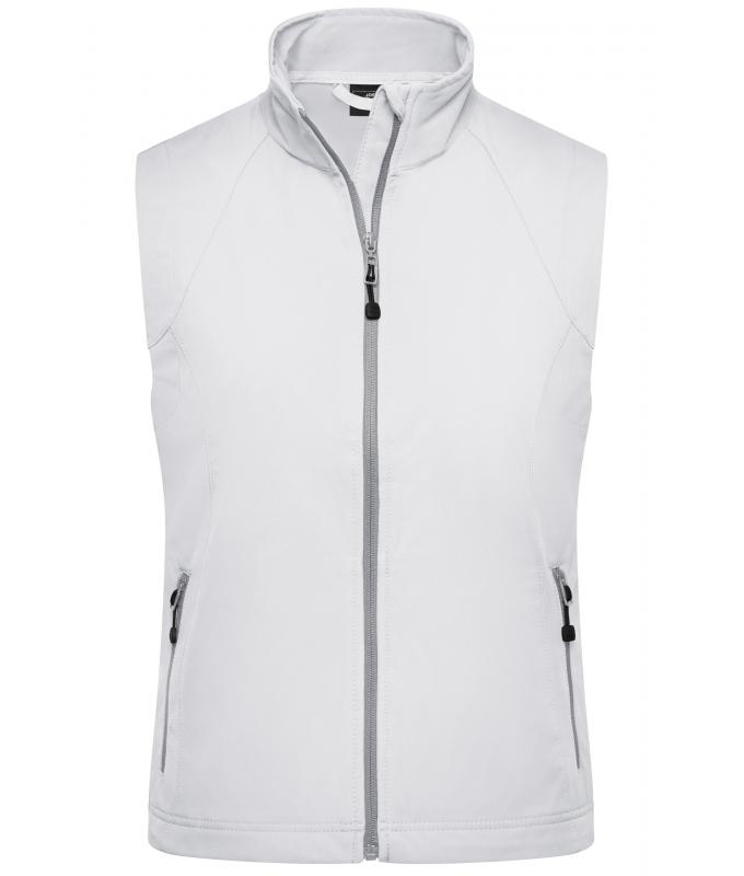 Damen Ladies' Softshell Vest Off-white 7284