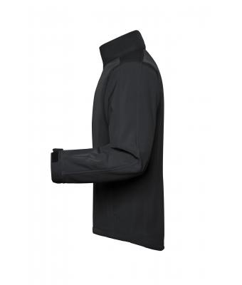 Men Men's Softshell Jacket Black 7306