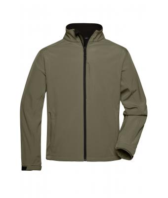 Herren Men's Softshell Jacket Olive 7306