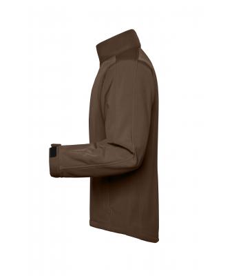Men Men's Softshell Jacket Brown 7306