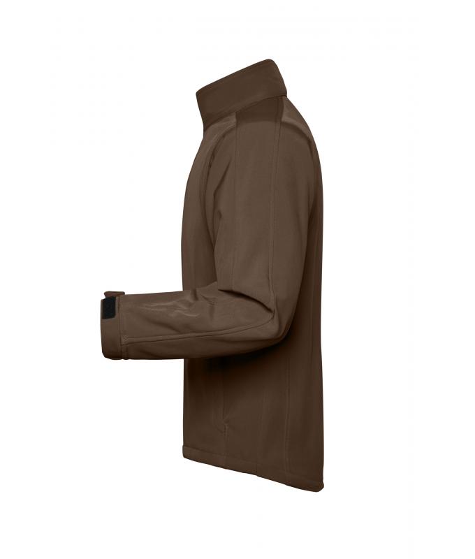Men Men's Softshell Jacket Brown 7306