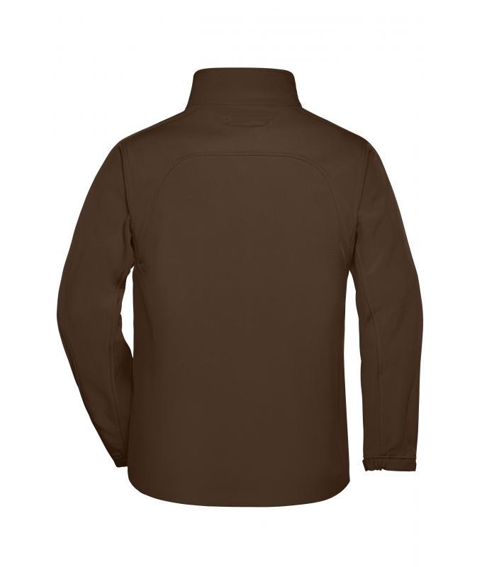 Men Men's Softshell Jacket Brown 7306