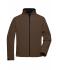 Men Men's Softshell Jacket Brown 7306