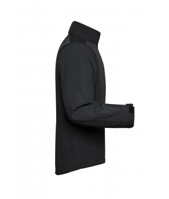 Herren Men's Softshell Jacket Black 7306