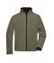 Herren Men's Softshell Jacket Olive 7306