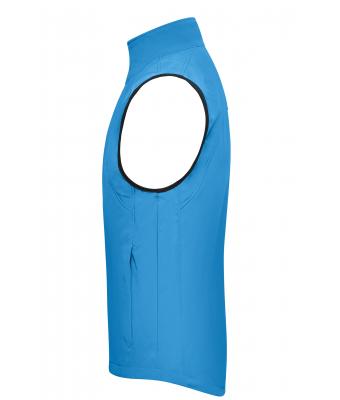 Men Men's Softshell Vest Aqua 7308