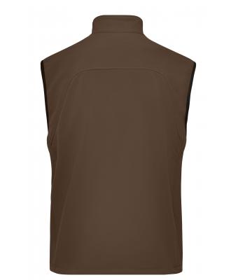 Herren Men's Softshell Vest Brown 7308
