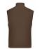 Men Men's Softshell Vest Brown 7308