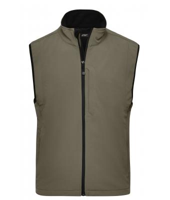 Men Men's Softshell Vest Olive 7308