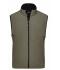 Men Men's Softshell Vest Olive 7308