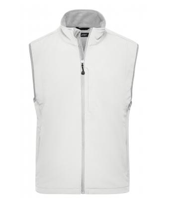 Herren Men's Softshell Vest Off-white 7308