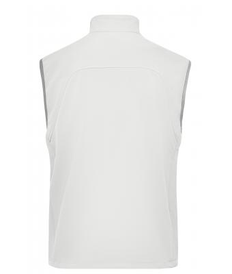 Men Men's Softshell Vest Off-white 7308