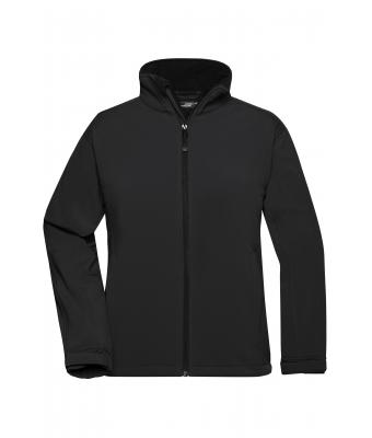 Damen Ladies' Softshell Jacket Black 7309