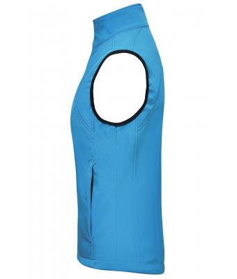 Ladies Ladies' Softshell Vest Aqua 7310