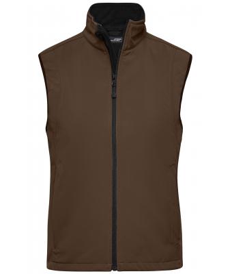 Damen Ladies' Softshell Vest Brown 7310