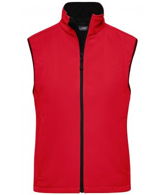 Damen Ladies' Softshell Vest Red 7310
