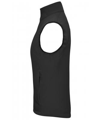 Damen Ladies' Softshell Vest Black 7310