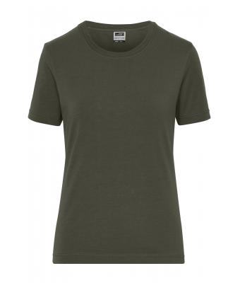 Damen Ladies' BIO Stretch-T Work - SOLID - Olive 8707