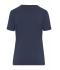 Damen Ladies' ORGANIC Stretch-T Work - SOLID -   OCS Blended Navy 8707