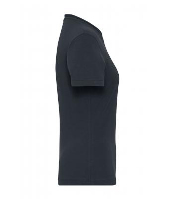 Damen Ladies' ORGANIC Stretch-T Work - SOLID -   OCS Blended Carbon 8707