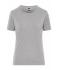 Damen Ladies' ORGANIC Stretch-T Work - SOLID -   OCS Blended Grey-heather 8707
