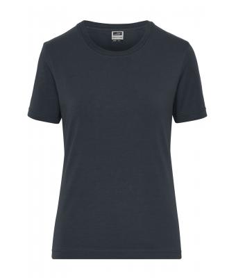 Damen Ladies' Stretch-T Work - SOLID - OCS Standard Carbon 8707