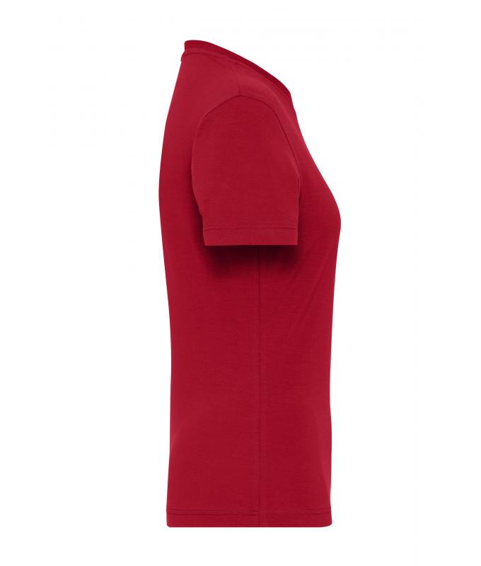 Damen Ladies' Stretch-T Work - SOLID - OCS Standard Red 8707