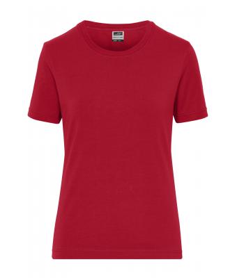 Damen Ladies' Stretch-T Work - SOLID - OCS Standard Red 8707