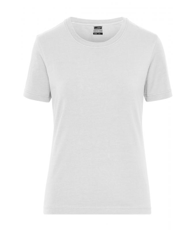 Ladies Ladies' Stretch-T Work - SOLID - OCS Standard White 8707