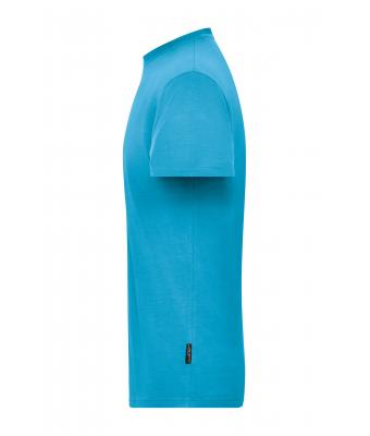 Men Men's BIO Stretch-T Work - SOLID -   OCS Blended Turquoise 8708