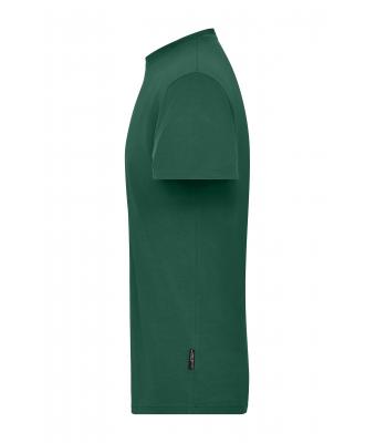 Men Men's BIO Stretch-T Work - SOLID -   OCS Blended Dark-green 8708