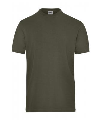 Herren Men's BIO Stretch-T Work - SOLID - Olive 8708