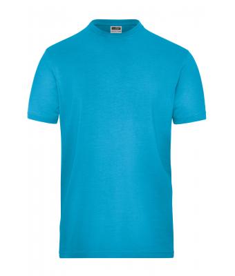 Herren Men's ORGANIC Stretch-T Work - SOLID -   OCS Blended Turquoise 8708