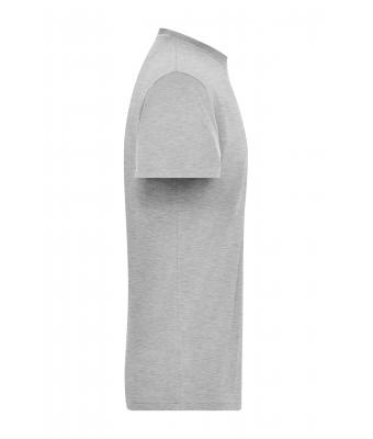 Herren Men's ORGANIC Stretch-T Work - SOLID -   OCS Blended Grey-heather 8708