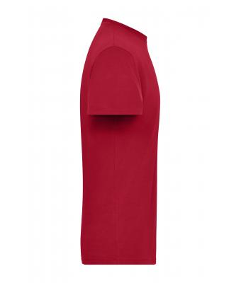 Herren Men's ORGANIC Stretch-T Work - SOLID -   OCS Blended Red 8708